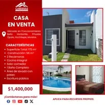 Casa en venta Selva Cañaveral