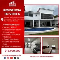 Residencia en venta Lomas de Cuernavaca